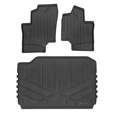 SMARTLINER Rugged Rubber Floor Liners For 2019-2026 Can-Am Commander (2 Seater)
