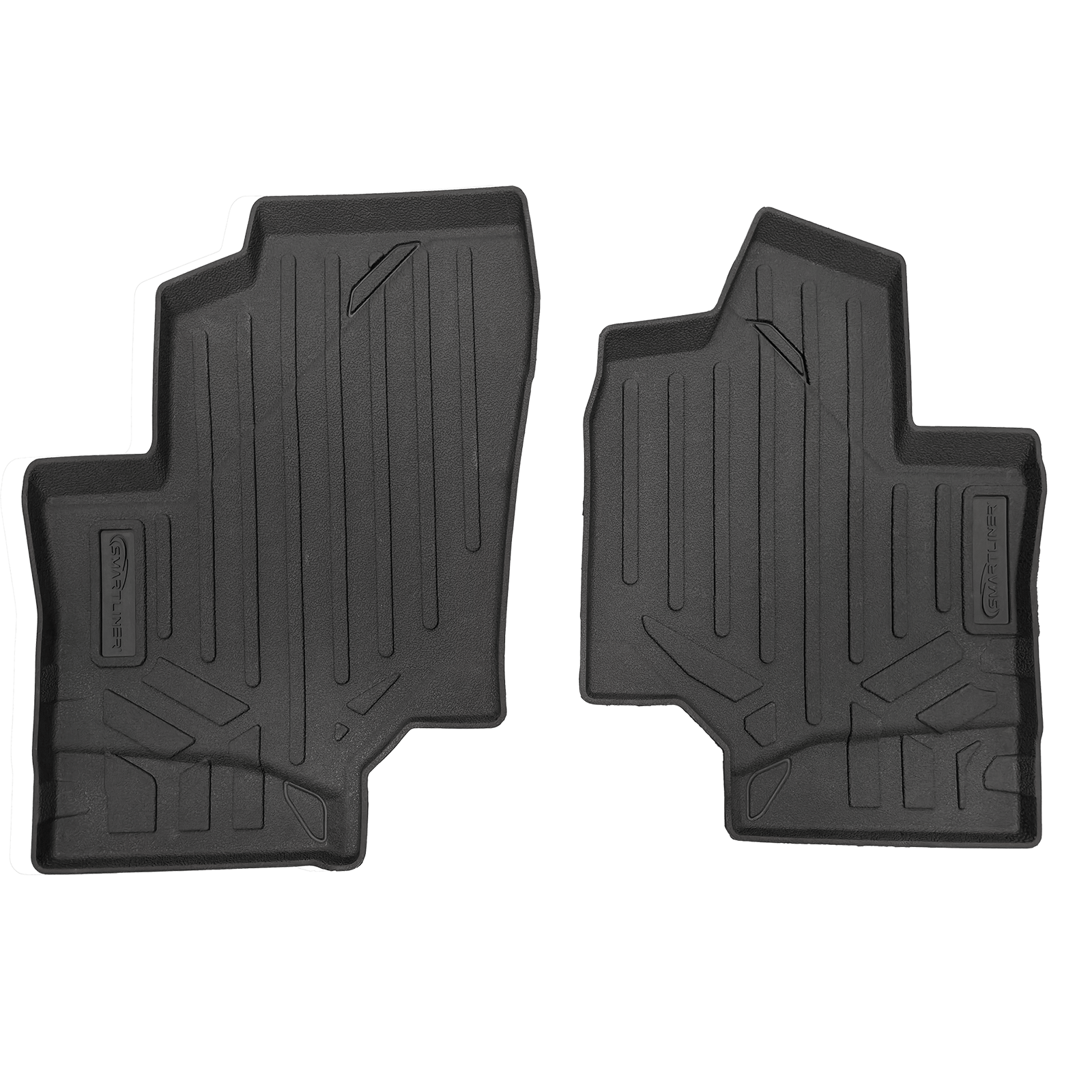 SMARTLINER Rugged Rubber Floor Liners For 2019-2025 Can-Am Maverick Sport(4-Seater)