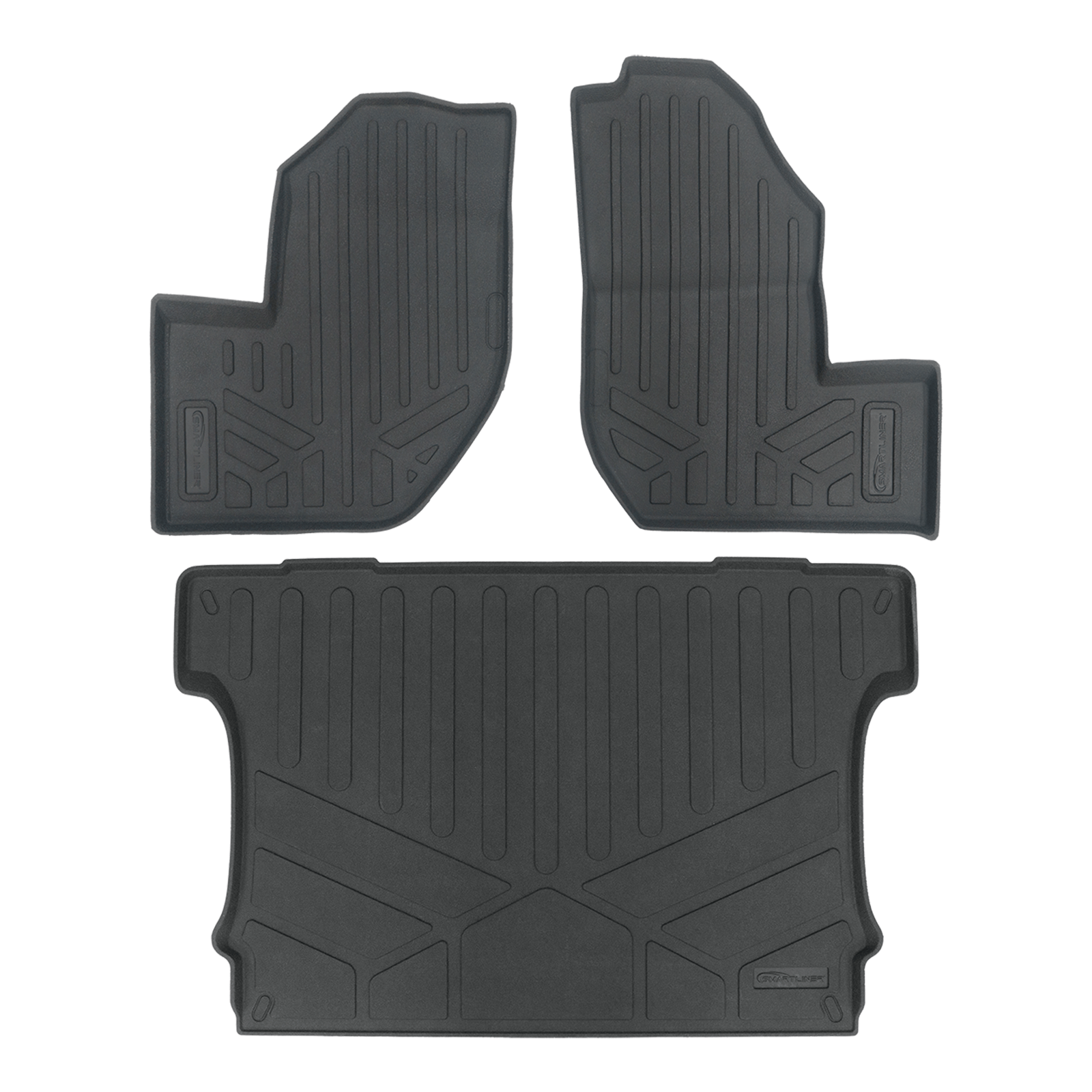 SMARTLINER Rugged Rubber Floor Liners For 2018-2025 Yamaha Wolverine RMA X2