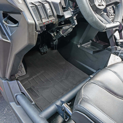 SMARTLINER Rugged Rubber Floor Liners For 2019-2023 Can-Am Maverick X3 (4 Passenger)