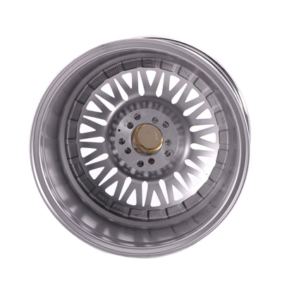 (4) 17X10 +25 5X100 / 5X114.3 Step Lip Deep Dish Mesh Wheels Rims