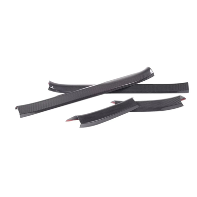 Carbon Fiber Interior Door Sill Trim Cover for Chevrolet Corvette C8 Z51 Z06