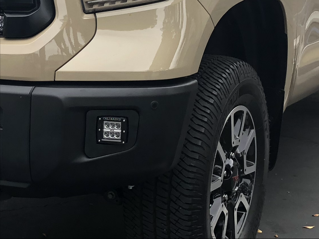 LED Fog Light POD Replacement Brackets Kit | Toyota Tundra 2014-2021