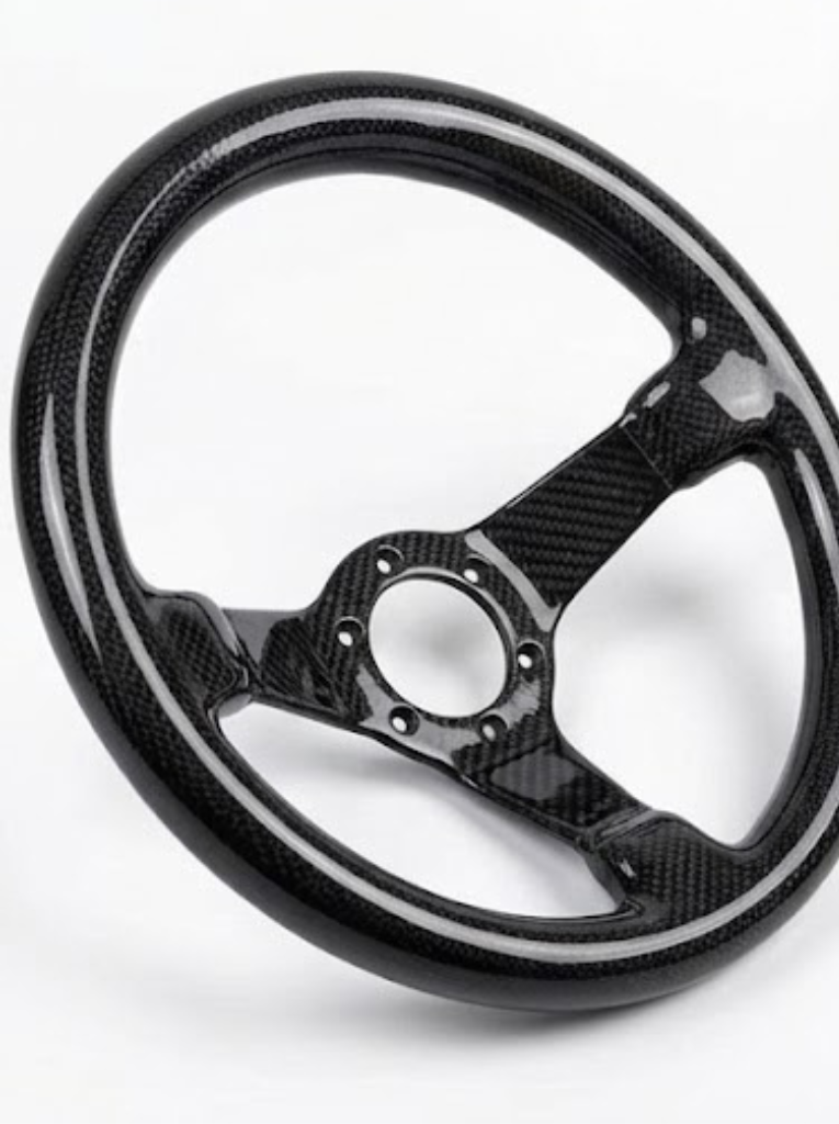NTXGLOW 350mm Full Carbon Fiber Steering Wheel