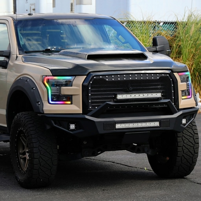 NTXGLOW RGB LED headlights (2015 - 2017 Ford F150)