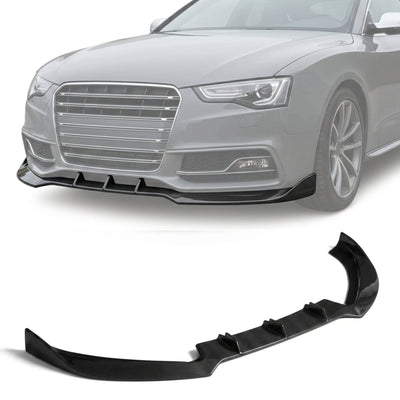 2012–2016 Audi A5 S-Line / S5 B8.5 Facelift Front Bumper Lip Splitter – Carbon Fiber