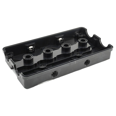Billet B Series Vented Valve Cover Baffle B16 B18 AN10 For Honda Acura DOHC Vtec