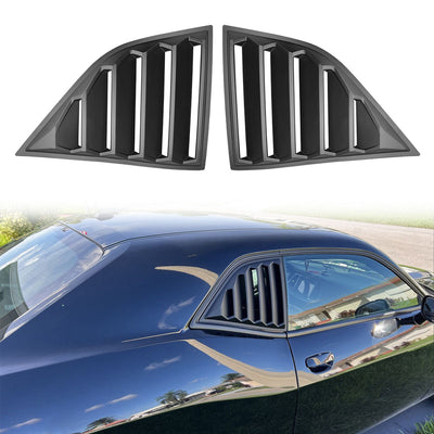 2008-2023 Dodge Challenger XE V4 Side Window Louvers PP