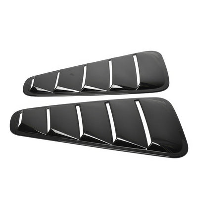 2005-2009 Ford Mustang V6 Side Quarter Window Louvers Windshield Cover
