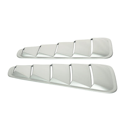2005-2009 Ford Mustang V6 Side Quarter Window Louvers Windshield Cover