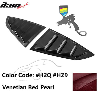 2022-2025 Subaru BRZ Toyota GR86 2DR IKON Style Window Louver PC