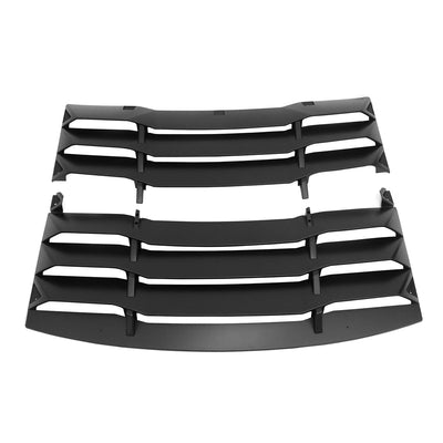 2011-2024 Dodge Charger IKON Window Louver Cover ABS 3PCS