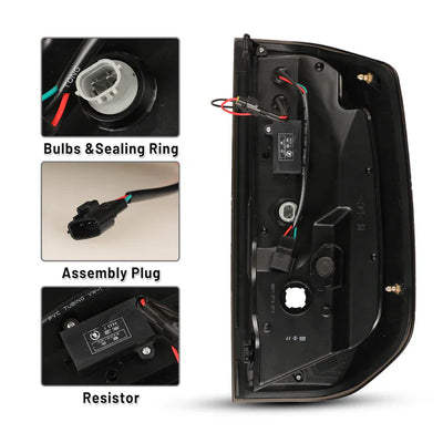 Winjet 2014-2021 Toyota Tundra LED Sequential Tail lights
