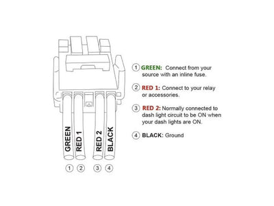 Tall Toyota OEM Style "DITCH LIGHTS" Switch