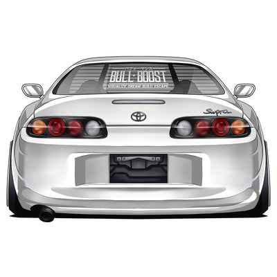 Bull Boost Visualize Vinyl Window Sticker - XL Slap