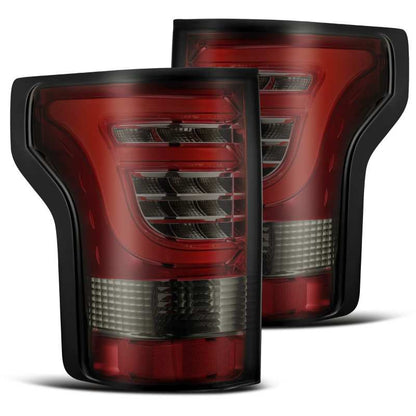 AlphaRex 15-20 Ford F150 PRO-Series LED Tail Lights Red Smoke