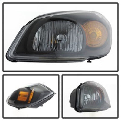 SPYDER Xtune Chevy Cobalt 05-10 Crystal Headlights Black HD-JH-CCOB05-AM-BK 5079794