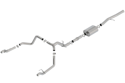 Borla 19 Chevrolet Silverado/GMC Sierra 1500 6.2L SS ATAK Catback Exhaust w/ Factory Tips 140775