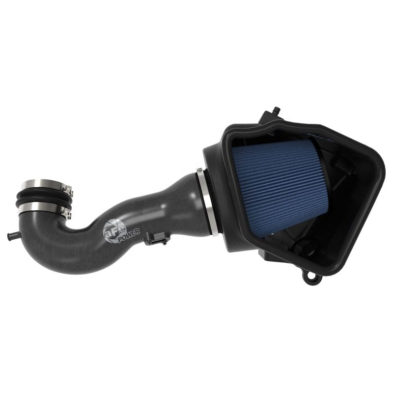 aFe 19-20 GM Trucks 5.3L/6.2L Track Series Carbon Fiber Cold Air Intake System With Pro 5R Filters