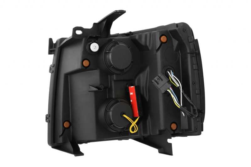 AlphaRex 07-13 Chevrolet Silverado NOVA-Series LED Projector Headlights Jet Black