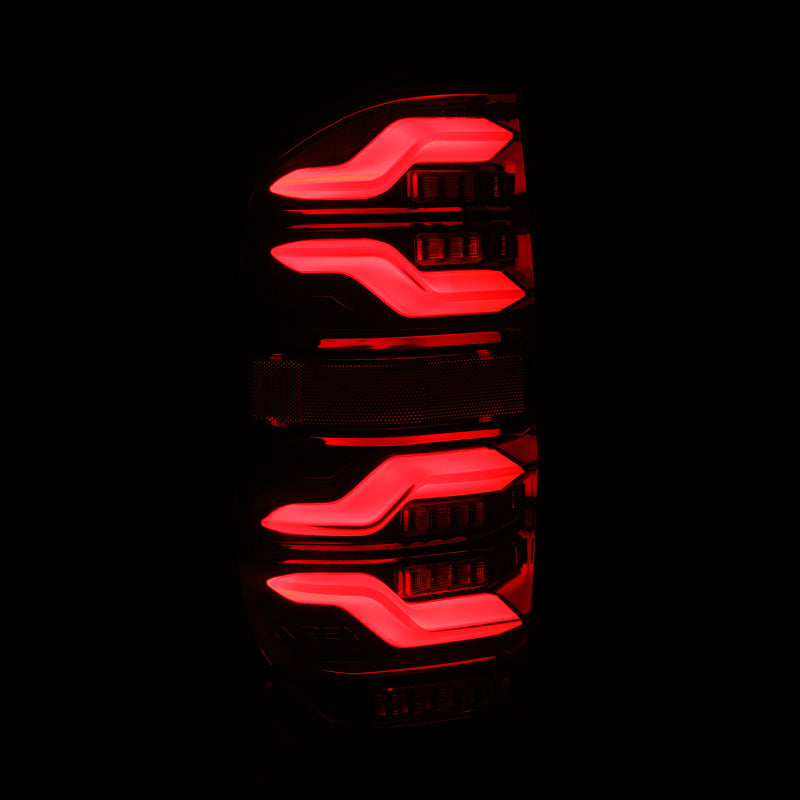 AlphaRex 14-21 Toyota Tundra LUXX-Series LED Tail Lights Black