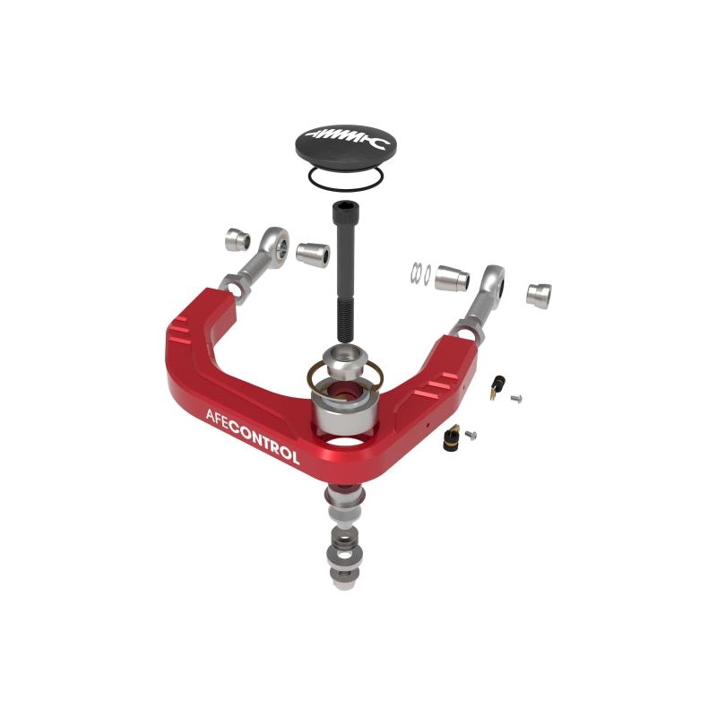 aFe Control 24-26 Toyota Tacoma Upper Control Arms - Set (Red)