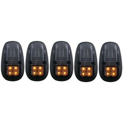 Anzo 1999-2002 Dodge Ram 3500 LED Cab Roof Light Kit Smoke 5pc