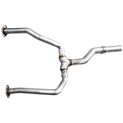 AWE 0FG Exhaust for 3rd Gen Toyota Tundra - Dual Chrome Silver Tips