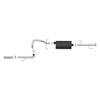 aFe MACHForce XP 2.5in 304-SS Exhaust Cat-Back w/ Black Tip 10-19 Toyota 4Runner V6-4.0L