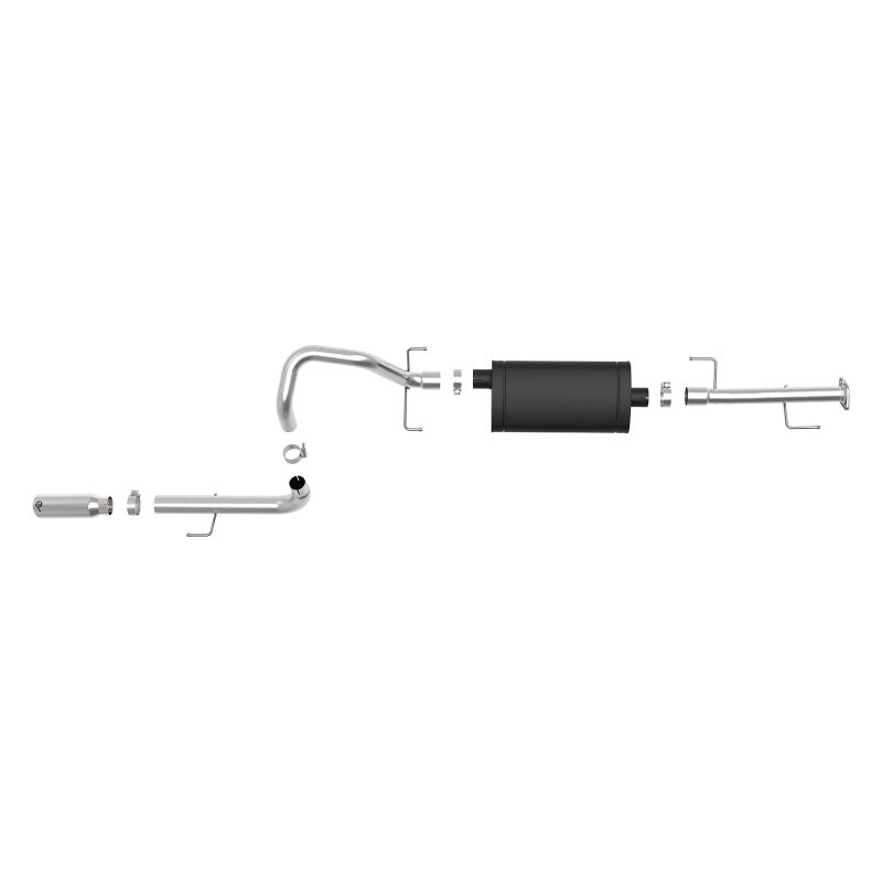 aFe MACHForce XP 2.5in 304-SS Exhaust Cat-Back w/ Black Tip 10-19 Toyota 4Runner V6-4.0L