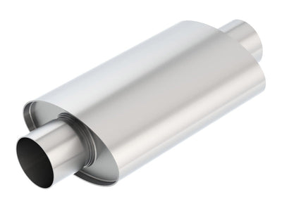 Borla XR-1 Multi-Core 3in Ctr-Ctr Oval 12in x 4.25in x 7.88in Rotary Engine Equipped Racing Muffler 400372