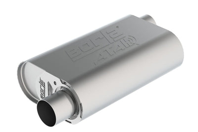 Borla CrateMuffler LS3 ATAK 2.5in Offset/Offset 14inx4.35inx9in Muffler 400947