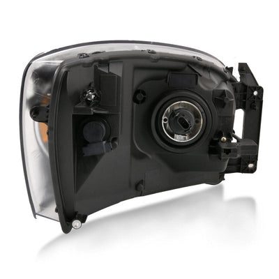 ANZO 2006-2009 Dodge Ram 1500 Crystal Headlight  Black Amber 111427