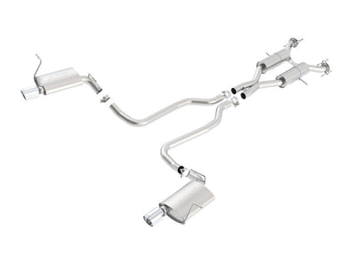 Borla 11-16 Jeep Grand Cherokee Limited/Laredo 5.7L 8cyl 4WD/RWD SS Catback Exhaust 140406