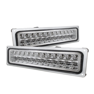 SPYDER Xtune Chevy C10 88-98 LED Bumper Lights Chrome CPL-CCK94-LED-C 5017352