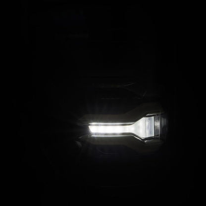 AlphaRex 21-23 Ford F150 LUXX-Series LED Tail Lights Alpha-Black