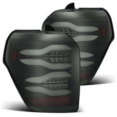 AlphaRex 10-21 Toyota 4Runner PRO-Series LED Tail Lights Jet Black 690010 *Discontinued