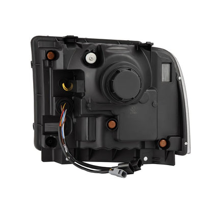 AlphaRex 05-07 Ford Super Duty/Excursion NOVA-Series LED Projector Headlights Black