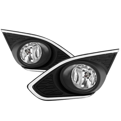 Spyder Chevy Spark 2013-2015 OEM Fog Light W/Universal Switch- Clear FL-CSPA2013-C 5080288