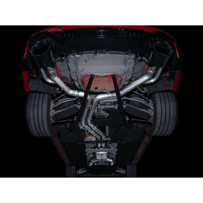 AWE Tuning 2021-2025 Audi C8 RS6/RS7 SwitchPath Cat-back Exhaust - Diamond Black Tips