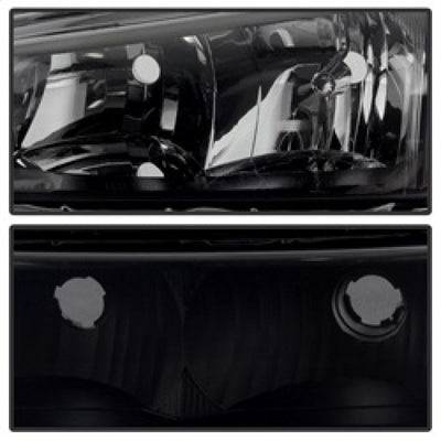 SPYDER Xtune Chevy Silverado 2500HD 03-06 Crystal Headlights w/ Bumper Lights HD-JH-CSIL03-AM-BSM-SET 9030253
