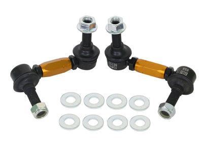 Whiteline Sway Bar Link Kit Heavy Duty Adj Steel Ball Infiniti G35 2003-2008