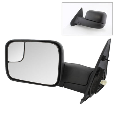SPYDER Xtune Dodge Ram 02-09 Manual Extendable Power Heated Adjust Mirror Left MIR-DRAM02-PW-L 9925115