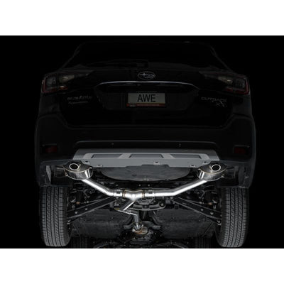 AWE 20-25 Subaru Outback (Wilderness & XT) 0FG Catback Exhaust w/Dual BashGuards