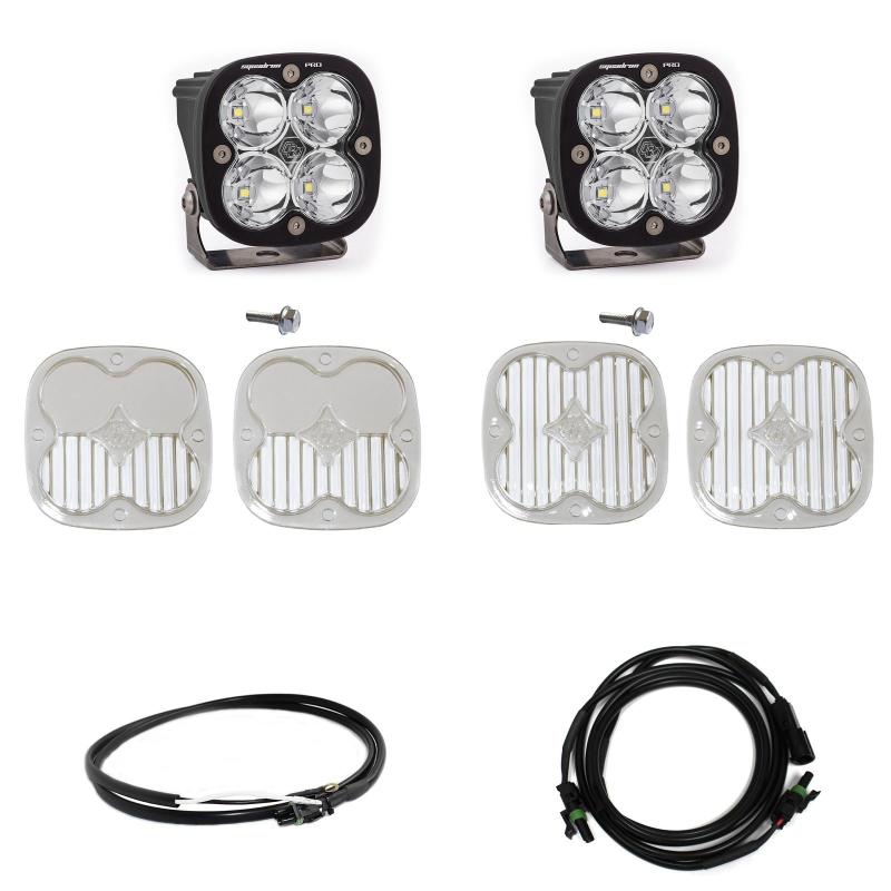 Baja Designs Ford Bronco Squadron Pro A-Pillar Light Kit w/Upfitter