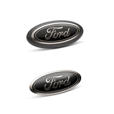 Ford Racing 18-22 F-150 Black Oval Kit w/o Camera M-1447-F15B