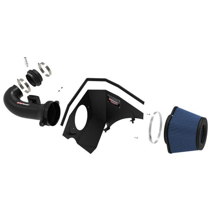 aFe 19-20 GM Trucks 5.3L/6.2L Track Series Carbon Fiber Cold Air Intake System With Pro 5R Filters