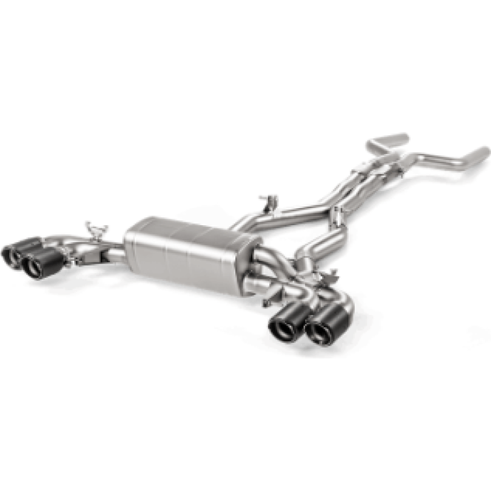 Akrapovic 18+ BMW M5 (F90) Evolution Line Cat Back (Titanium) (Req. Tips)
