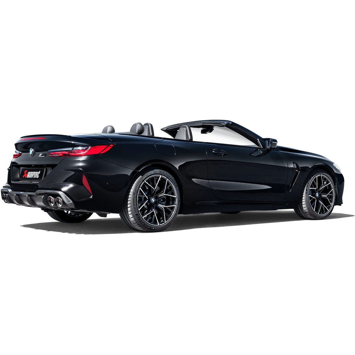 Akrapovic 2021 BMW M8/M8 Competition (F91/F92) Evolution Line Cat Back (Titanium) w/Carbon Tips