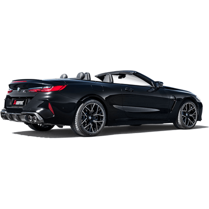 Akrapovic 2021 BMW M8/M8 Competition (F91/F92) Evolution Line Cat Back (Titanium) w/Carbon Tips